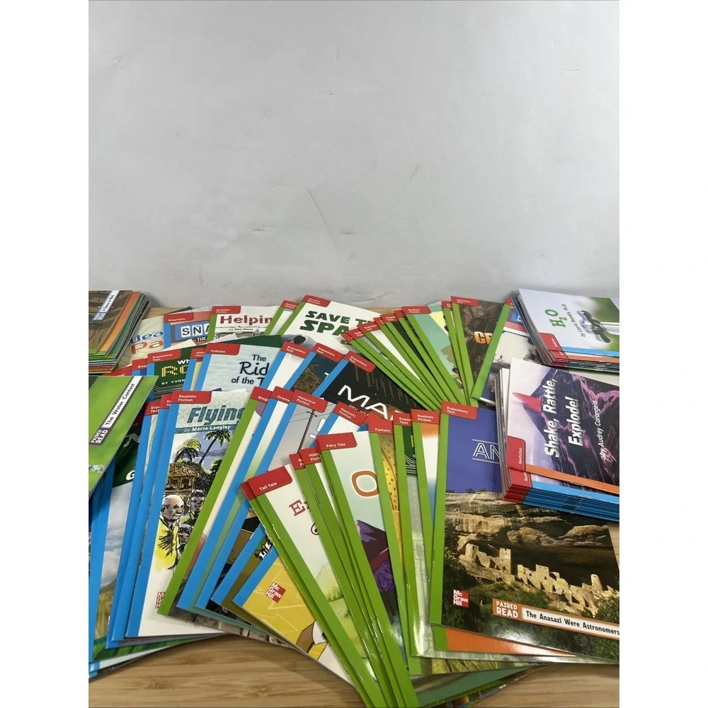 Lot of 86 Grade‎ 5 Reading Wonders Multiple Colors Readers McGraw Homeschool NEW